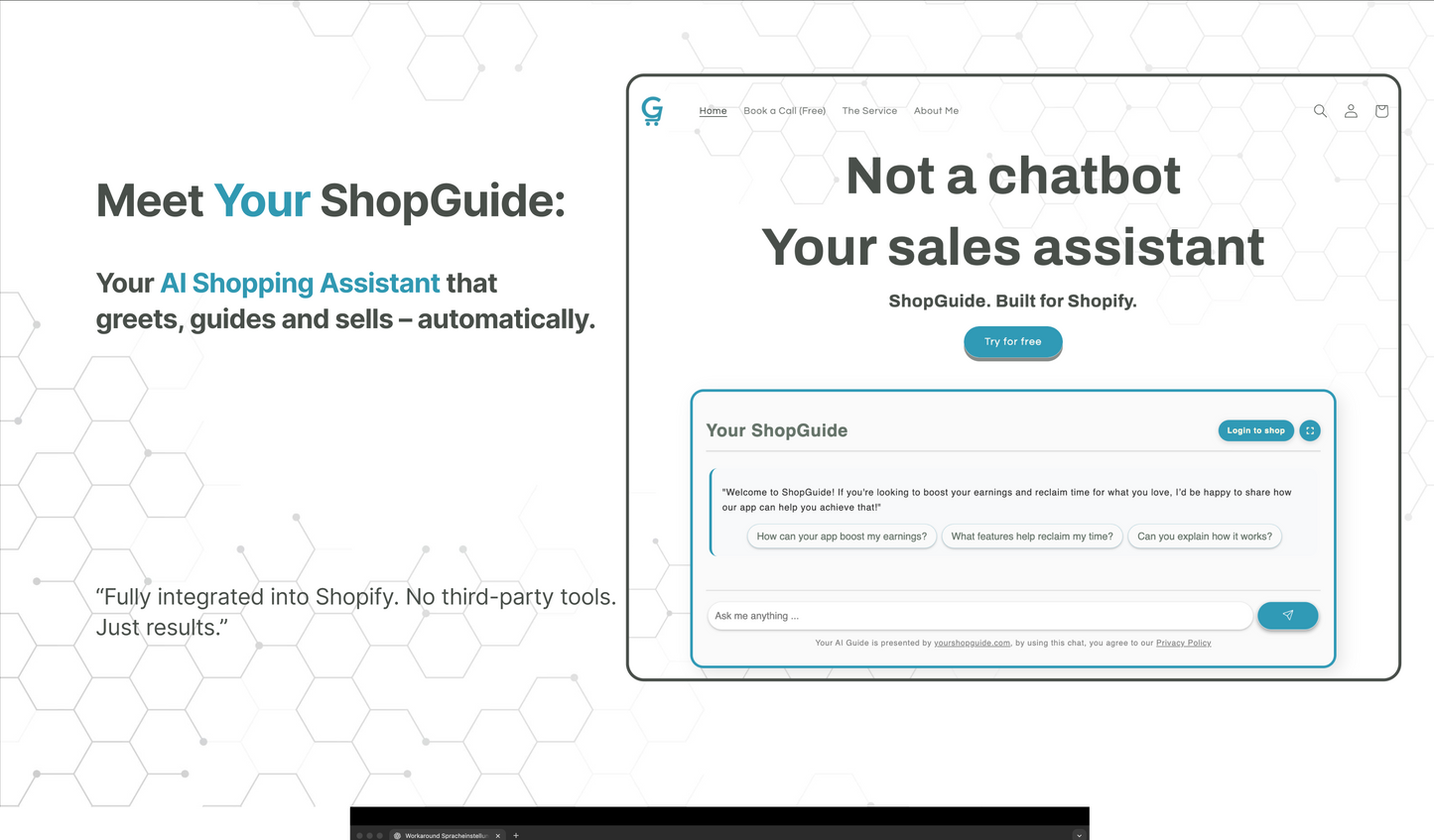 ShopGuide – AI-Powered Shopify Personalization App