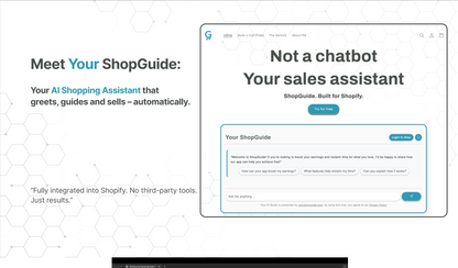 ShopGuide – AI-Powered Shopify Personalization App